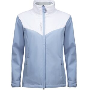 Cross dames golfregenjack Cloud blauw-wit